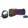 YENKEE YGS 01 INFERNO herná sada 3-in-1 - klávesnica, myš, headset | Rainbow LED podsvietenie
