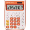 REBELL polostolná kalkulačka RE-SDC912OR BX, 12-miestny LCD, Dual-Power, čierna/strieborná