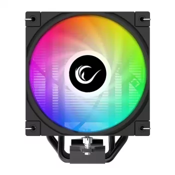 Rampage RM-C180 FROSTY ARGB 120 mm CPU vzduchový chladič, 180W TDP, čierny