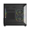 Rampage LUMID PC skriňa M-ATX 3x ventilátor ARGB čierna