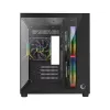 Rampage LUMID PC skriňa M-ATX 3x ventilátor ARGB čierna