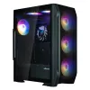 Zalman N7 PLUS V2 ATX Midi-Tower PC skriňa, 7 x 120mm ARGB ventilátorov, tvrdené sklo, čierna