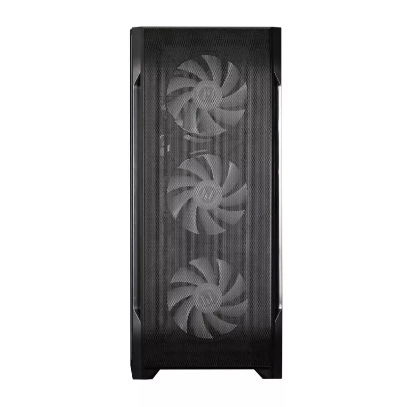 Zalman N7 PLUS V2 ATX Midi-Tower PC skriňa, 7 x 120mm ARGB ventilátorov, tvrdené sklo, čierna