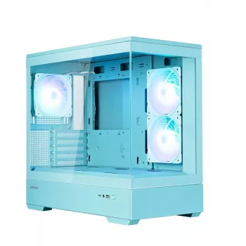 Zalman P30 V2, mATX Mini-Tower PC skriňa, 3 x 120mm ARGB ventilátory, mätová