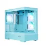 Zalman P30 V2, mATX Mini-Tower PC skriňa, 3 x 120mm ARGB ventilátory, mätová