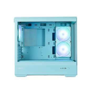 Zalman P30 V2, mATX Mini-Tower PC skriňa, 3 x 120mm ARGB ventilátory, mätová
