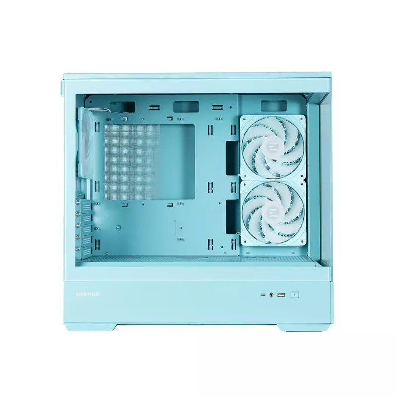 Zalman P30 V2, mATX Mini-Tower PC skriňa, 3 x 120mm ARGB ventilátory, mätová