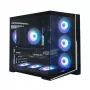 Zalman D40, ATX Mid Tower PC skriňa, 7 x 120mm ARGB ventilátorov, čierna