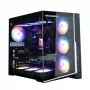 Zalman D40F, ATX Mid Tower PC skriňa, 7 x 120mm FRGB ventilátorov, čierna