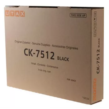 UTAX CK-7512 originálna čierna tonerová sada (1T02V70TA0), 20 000 strán