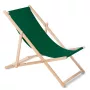Klasické ležadlo z bukového dreva GreenBlue GB183 tmavozelené