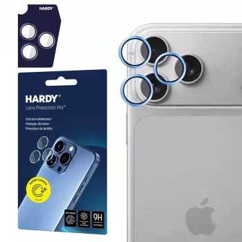 3MK PROTECTION Apple iPhone 18 Pro /18 Pro Max – HARDY Lens Protection Pro svetlomodrá