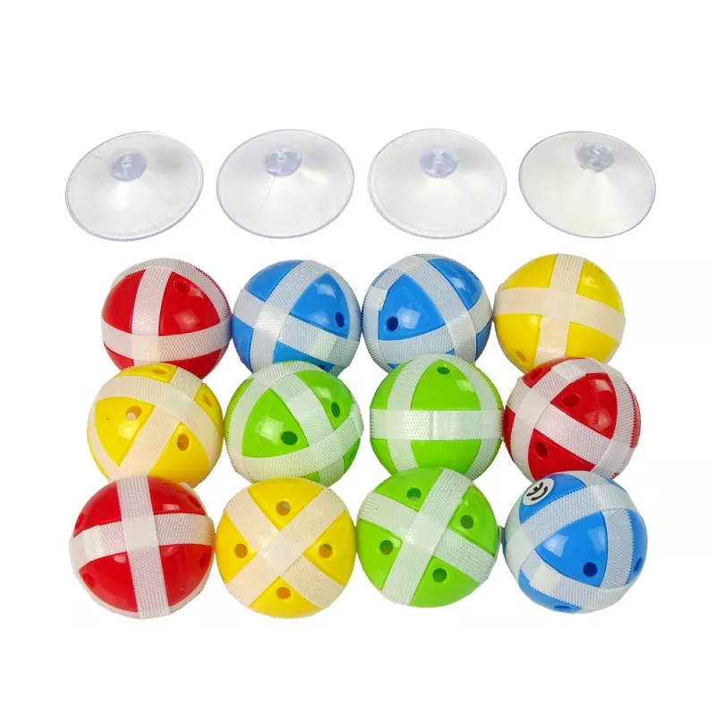 LEAN TOYS sada na šípky 36 cm terč s prichytávacími loptičkami