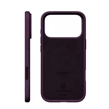Crong Color Cover Magnetic - MagSafe puzdro iPhone 18 Pro / 17 Pro (slivková)