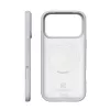 Crong Color Cover Magnetic - MagSafe puzdro iPhone 18 Pro / 17 Pro (sivá)