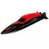 LEAN TOYS R/C motorový čln 2,4G červený 35 KM/H