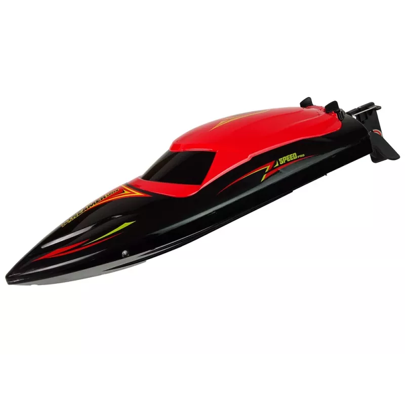 LEAN TOYS R/C motorový čln 2,4G červený 35 KM/H