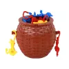 LEAN TOYS kôš plný opíc padajúce opice arkádová hra