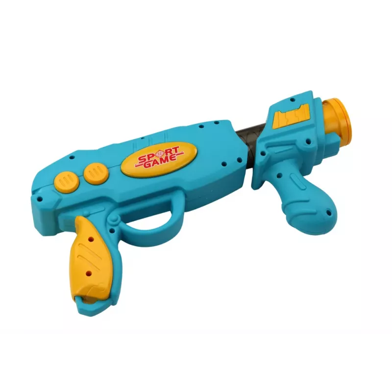 LEAN TOYS arkádová hra žralok pištoľ na streľbu loptičiek