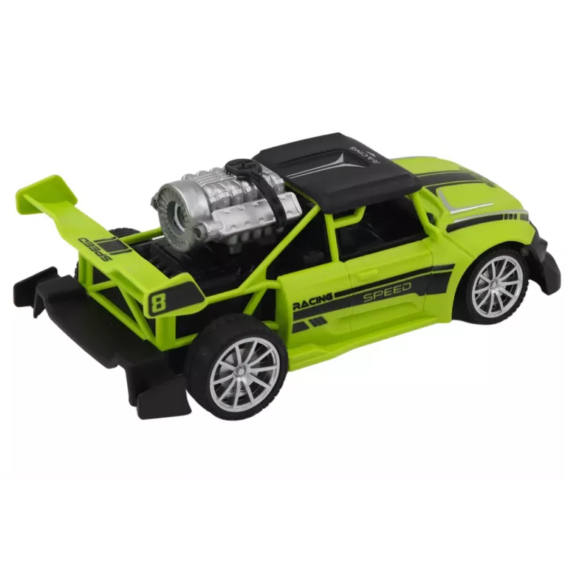 LEAN TOYS RC Sentence auto 1:20 dymový efekt svetlá zelené