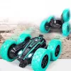 LEAN TOYS Twister stunt auto ovládanie gestami diaľkový ovládač modrá