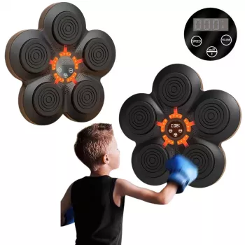 LEAN TOYS hudobný box stroj Bluetooth nástenná doska LED svetlá