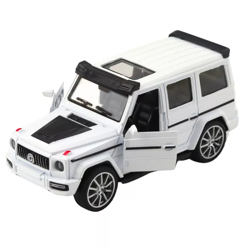 LEAN TOYS offroad SUV auto kovový naťahovací pohon otváracie dvere mix