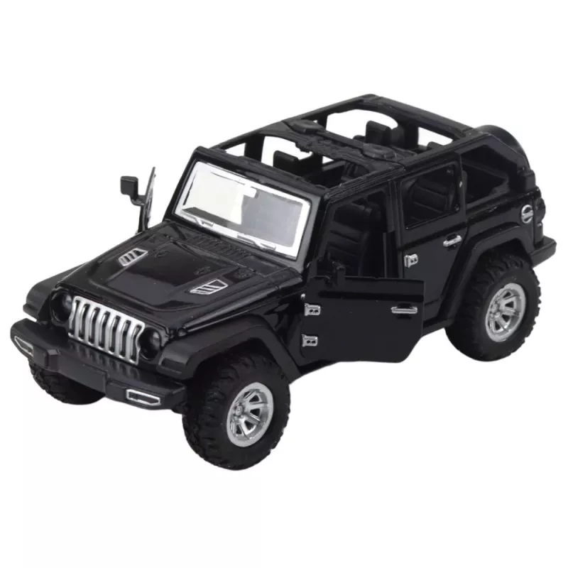 LEAN TOYS offroad SUV auto kovový naťahovací pohon otváracie dvere mix