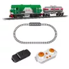 LEAN TOYS stavebné kocky diaľkovo ovládaný tank vlak RC 1090 ks
