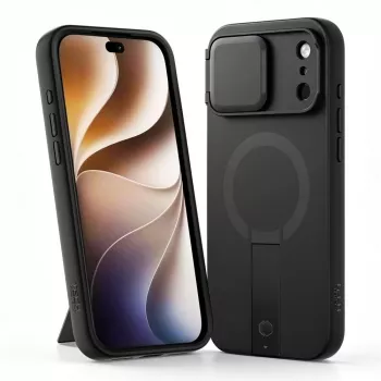 TECH-PROTECT KEVLAR AURA MAGSAFE IPHONE 17 PRO / 18 PRO ČIERNA