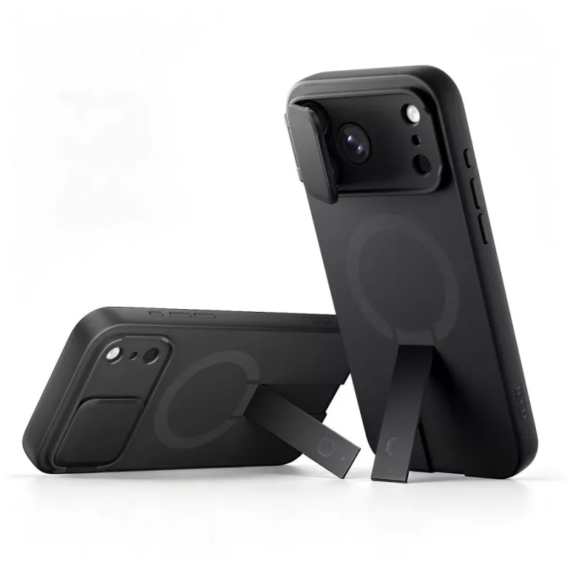 TECH-PROTECT KEVLAR AURA MAGSAFE IPHONE 17 PRO / 18 PRO ČIERNA