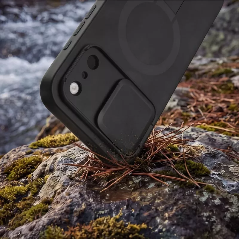TECH-PROTECT KEVLAR AURA MAGSAFE IPHONE 17 PRO / 18 PRO ČIERNA