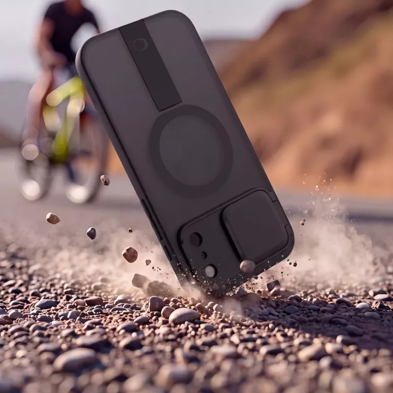 TECH-PROTECT KEVLAR AURA MAGSAFE IPHONE 17 PRO MAX / 18 PRO MAX MATNÁ ČIERNA