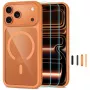 TECH-PROTECT MAGONE MAGSAFE CC + SKLO 2ER-PACK IPHONE 17 PRO MAX / 18 PRO MAX COSMIC ORANGE/CLEAR