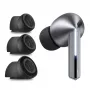 Tech-Protect náušníky pre Samsung Galaxy Buds 3 Pro vo veľkostiach S / M / L – čierne (3 ks)
