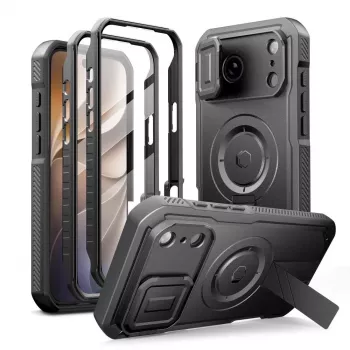 TECH-PROTECT KEVLAR MAGSAFE 2-SET IPHONE 17 PRO / 18 PRO ČIERNA