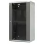 EMITER EM/AP6422 22U nástenný rack 600x450x1083mm so sklenenými prednými dverami