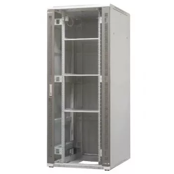 EMITER EM/SH05D-8042 samostatne stojaci serverový rozvádzač 42U 800x1000x1980mm čierne sklenené/ocelené dvere