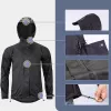 Rockbros YPY013BK4XL nepremokavá vetruodolná bunda XXXXL - čierna