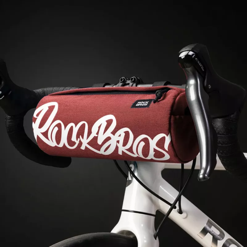 Rockbros G006 Flash Journey cyklistická taška na riadidlá 3,6 l – červená