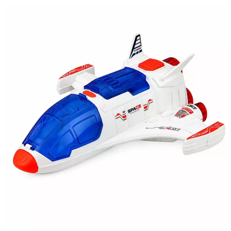 LEAN TOYS veľká vesmírna sada stanica raketa raketoplán prieskumné vozidlo astronauti