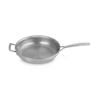 LE CREUSET 3-vrstvová panvica z nehrdzavejúcej ocele bez povrchovej úpravy Ø28cm