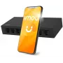 IMOU SF108 8-portový Fast Ethernet neupravovaný stolný switch, kovové puzdro, 10/100 Mbps, Plug and Play