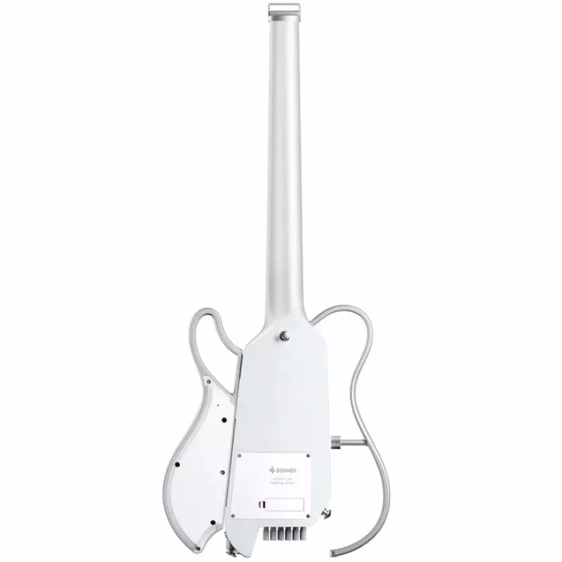 DONNER-HUSH-X-LIVE-WHITE - elektrická gitara so zabudovaným reproduktorom