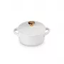 LE CREUSET Mini Cocotte kameninová forma Ø10cm biela