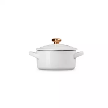 LE CREUSET Mini Cocotte kameninová forma Ø10cm biela