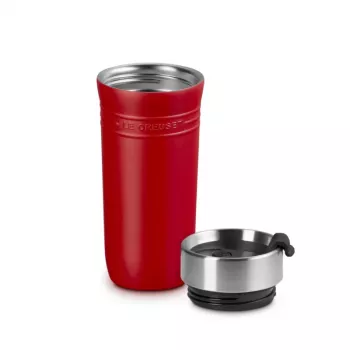 LE CREUSET termohrnček ON THE GO 350 ml červený