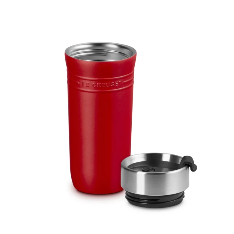 LE CREUSET termohrnček ON THE GO 350 ml červený