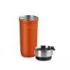 LE CREUSET termohrnček ON THE GO 350 ml oranžový