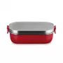LE CREUSET obedár ON THE GO 900 ml červený
